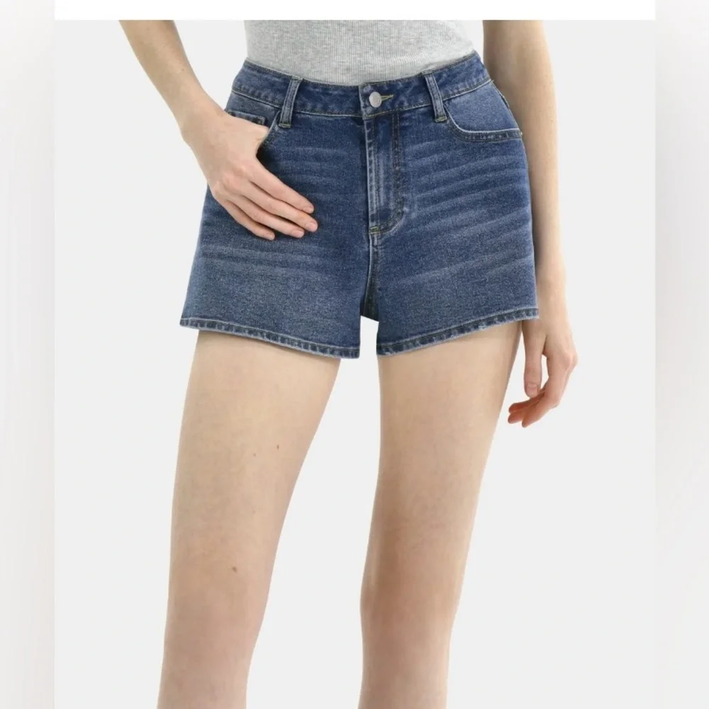(202)Denim Blue Women's Shorts